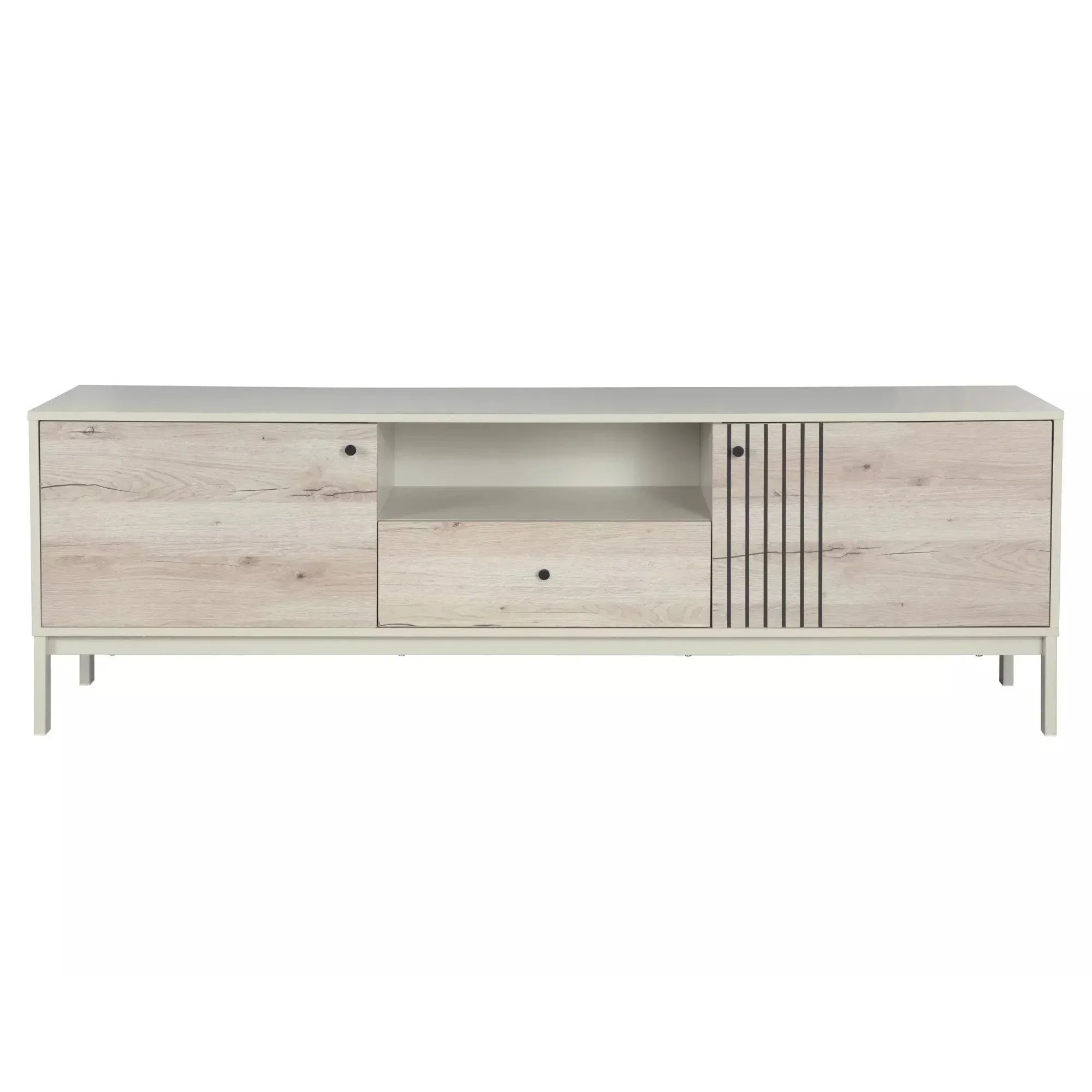 Comoda DETROIT OCN-39966, stejar alpin/alb