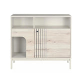 Comoda DETROIT OCN-39970, stejar alpin/alb