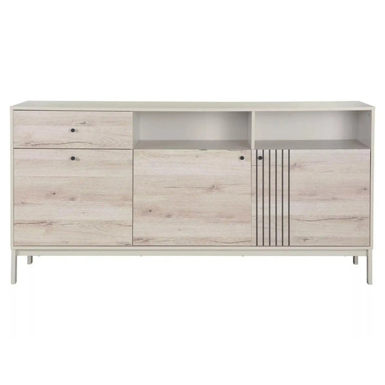 Comoda DETROIT OCN-39974, stejar alpin/alb