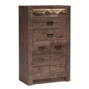 Comoda HOUSTON OCN-38026, frasin inchis