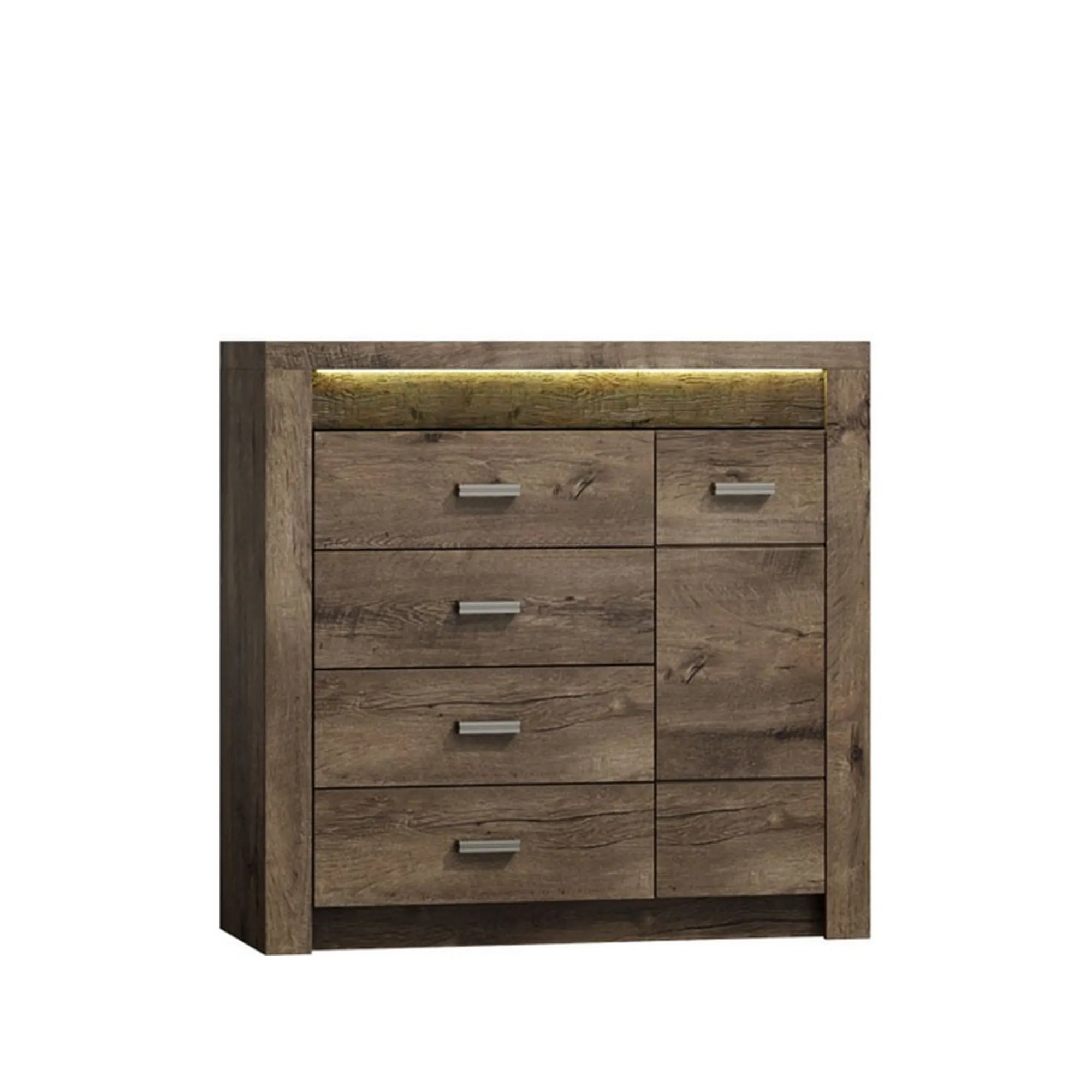 Comoda HOUSTON OCN-38048, frasin inchis