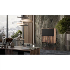 Comoda HOUSTON OCN-38082, nuc/negru