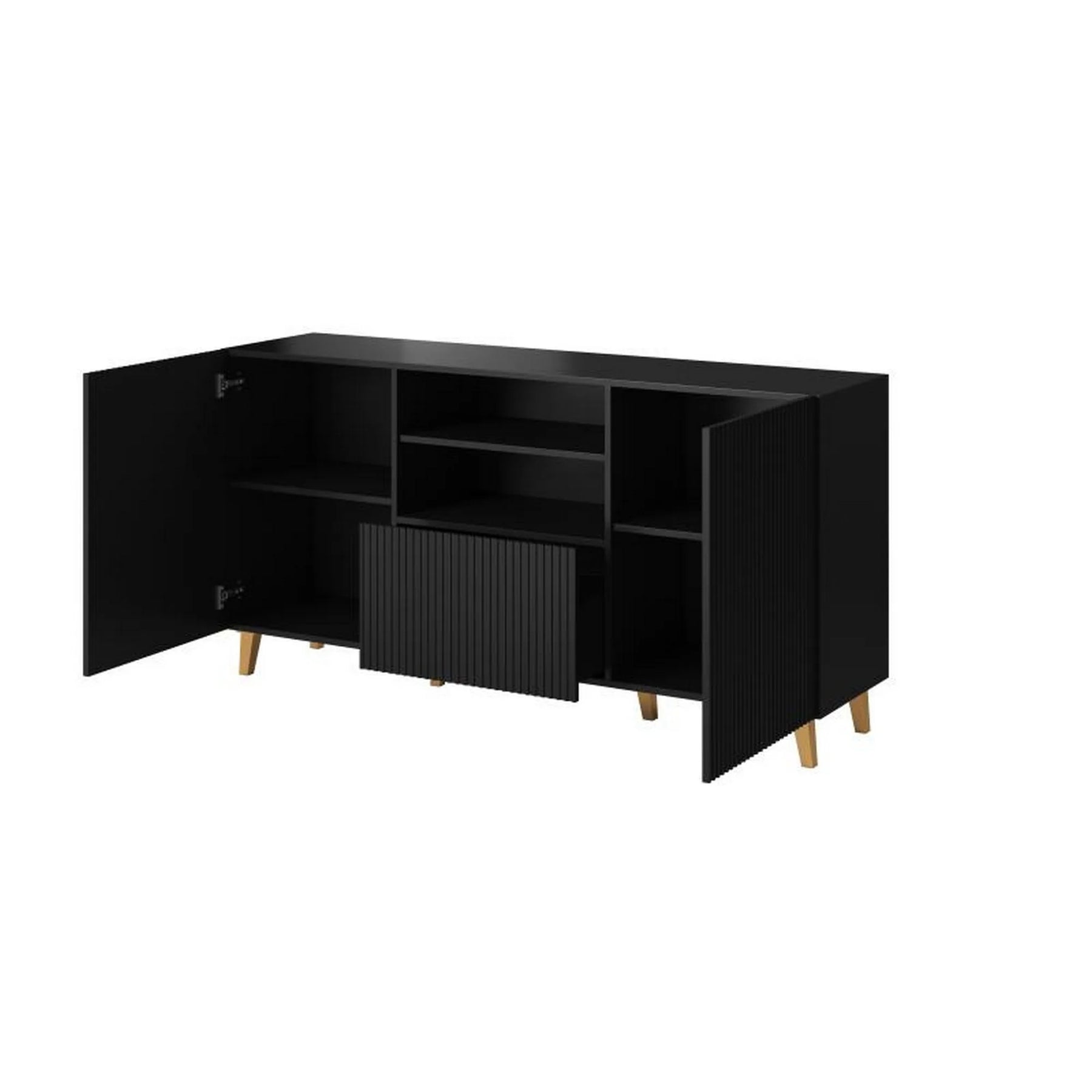 Comoda HOUSTON OCN-38101, negru