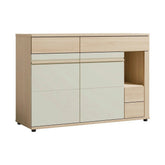 Comoda OSLO OS12, stejar riva/casmir, PAL laminat, 130x44x90 cm