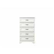 Comoda Idento, alb, PAL/MDF, 65x45x110 cm