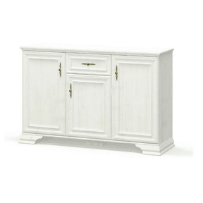 Comoda pin alb anderson IRYS, PAL laminat, 138x39x89 cm