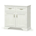 Comoda pin alb anderson IRYS, PAL laminat/MDF/HDF, pin alb anderson, 93.4×39×88.7 cm