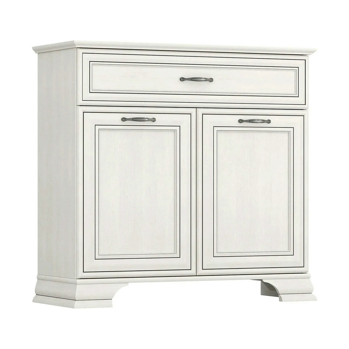Comoda TIFFANY II, grej, PAL laminat, 94x37x90 cm