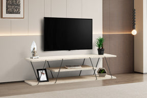 Comoda TV AMSTERDAM OCN-34015, bej/negru