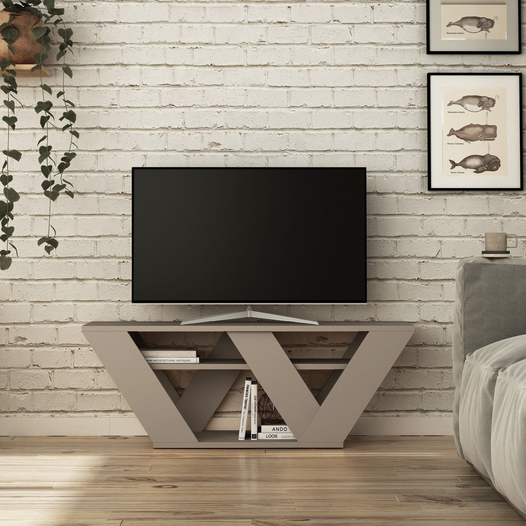 Comoda TV AMSTERDAM OCN-34022, bej