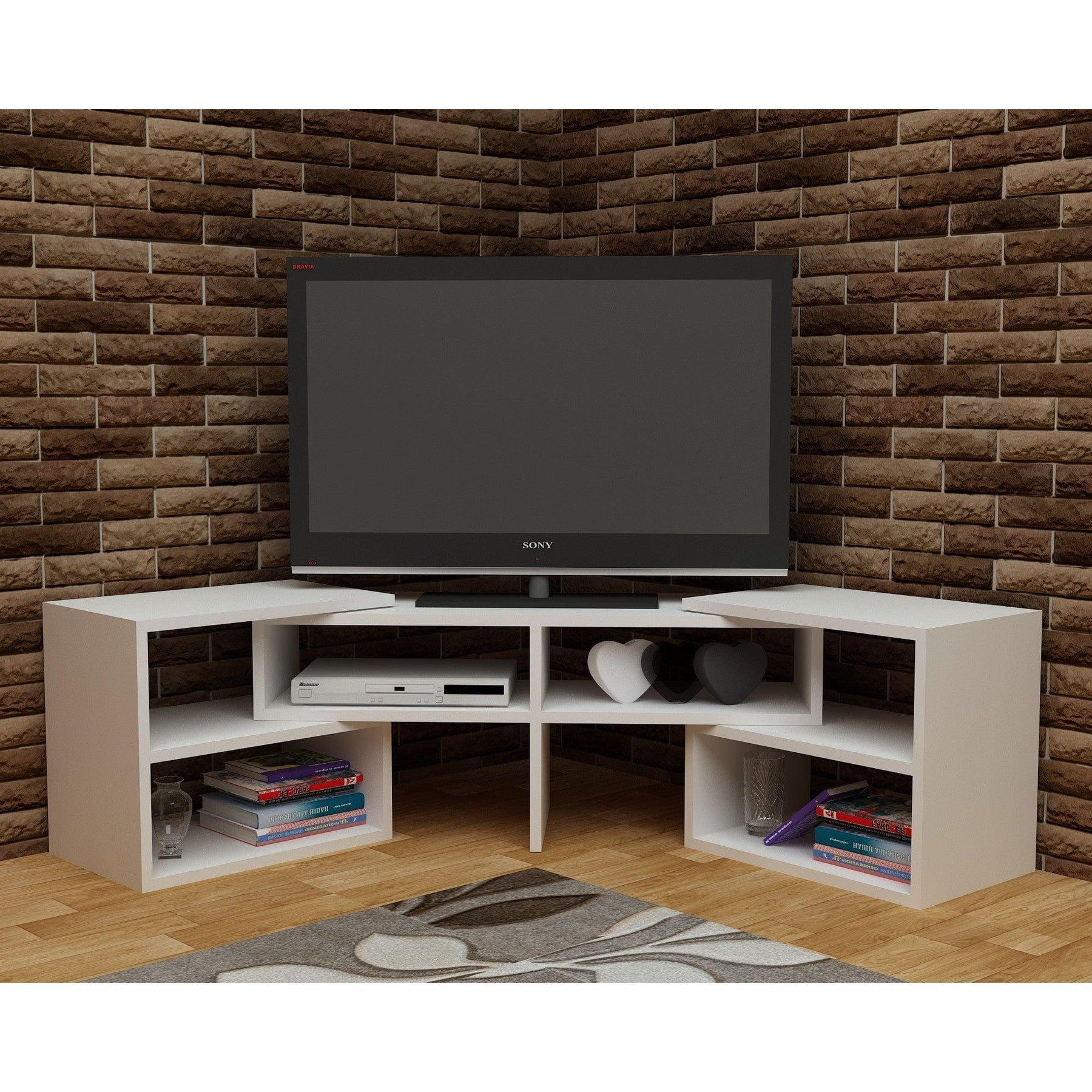 Comoda TV AMSTERDAM OCN-34031, alb