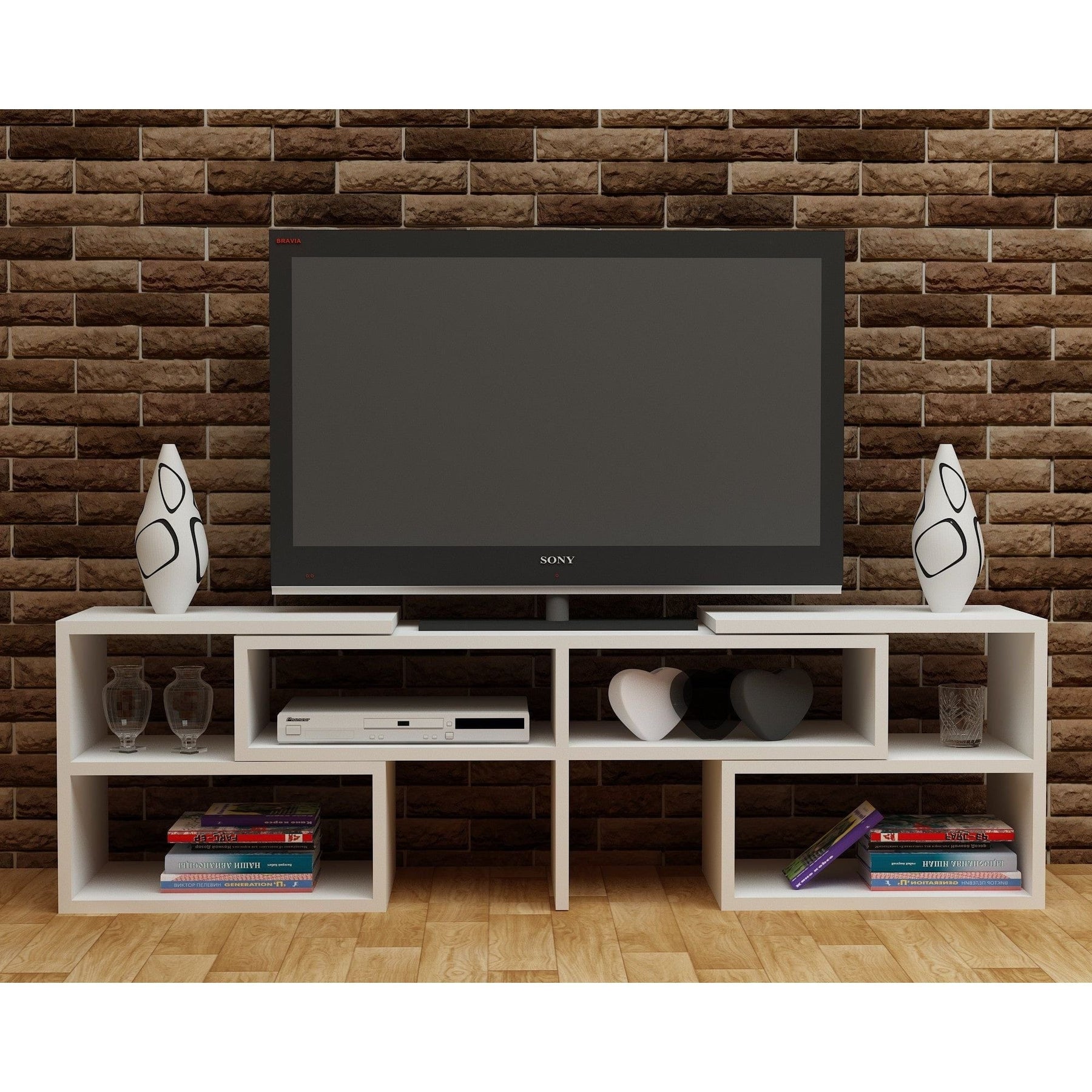 Comoda TV AMSTERDAM OCN-34031, alb