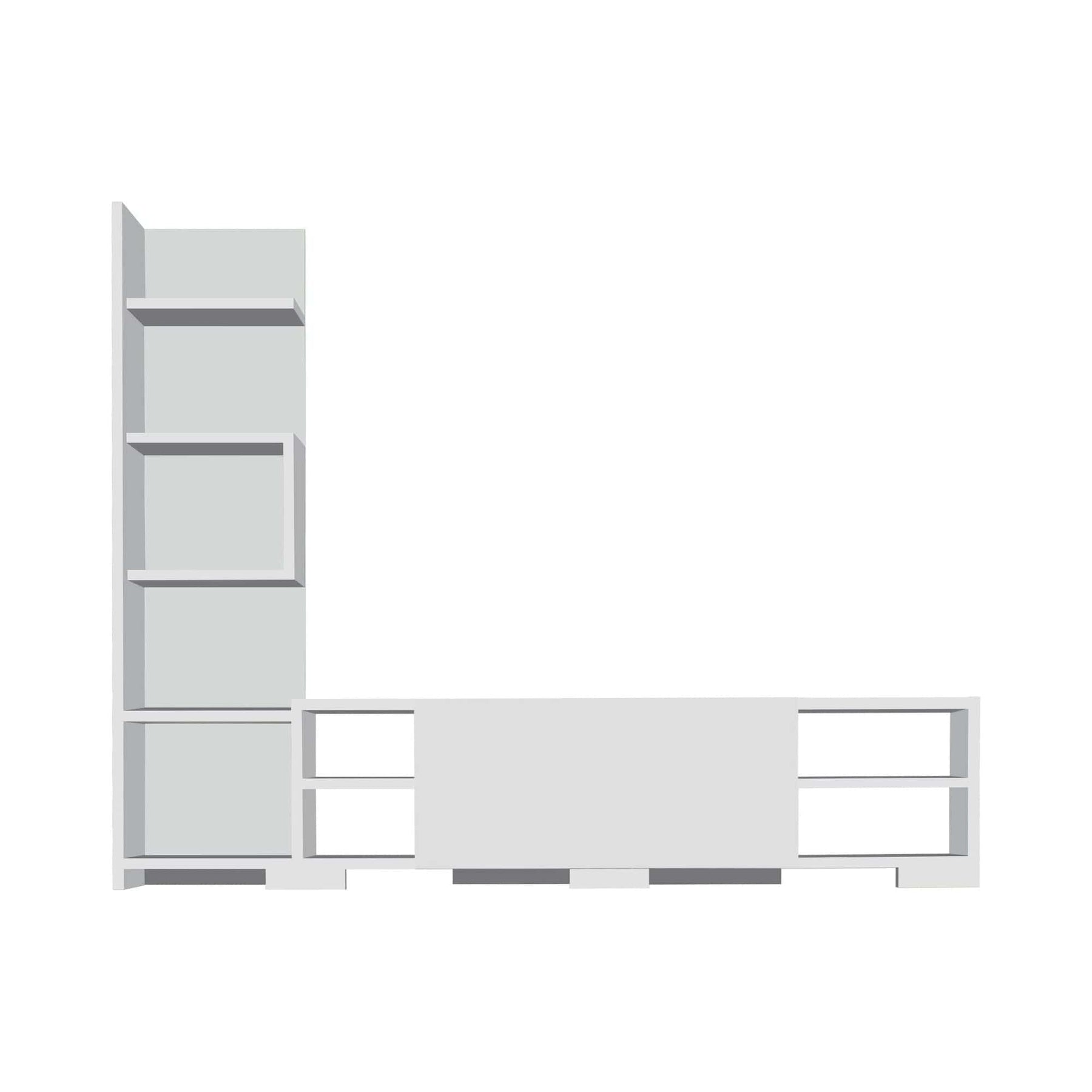 Comoda TV AMSTERDAM OCN-34032, alb