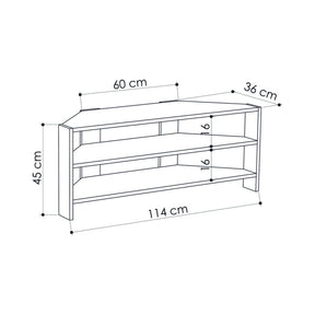 Comoda TV AMSTERDAM OCN-34035, alb