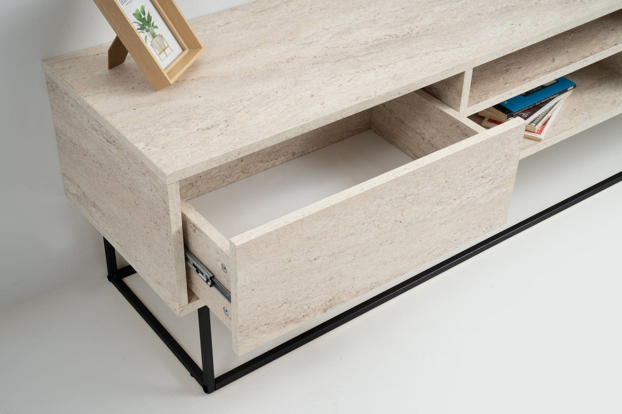 Comoda TV AMSTERDAM OCN-34087, bej/negru