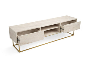 Comoda TV AMSTERDAM OCN-34088, bej/auriu