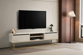 Comoda TV AMSTERDAM OCN-34088, bej/auriu