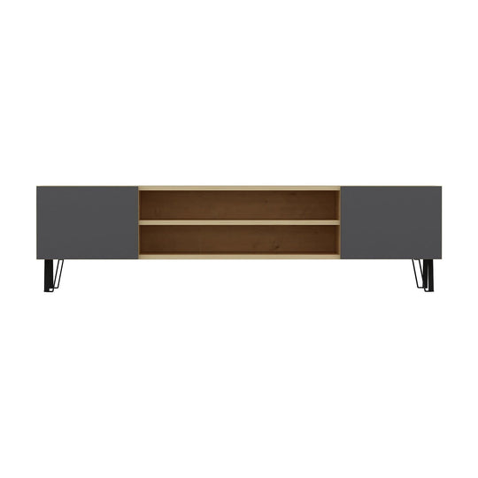 Comoda TV AMSTERDAM OCN-34160, stejar/gri