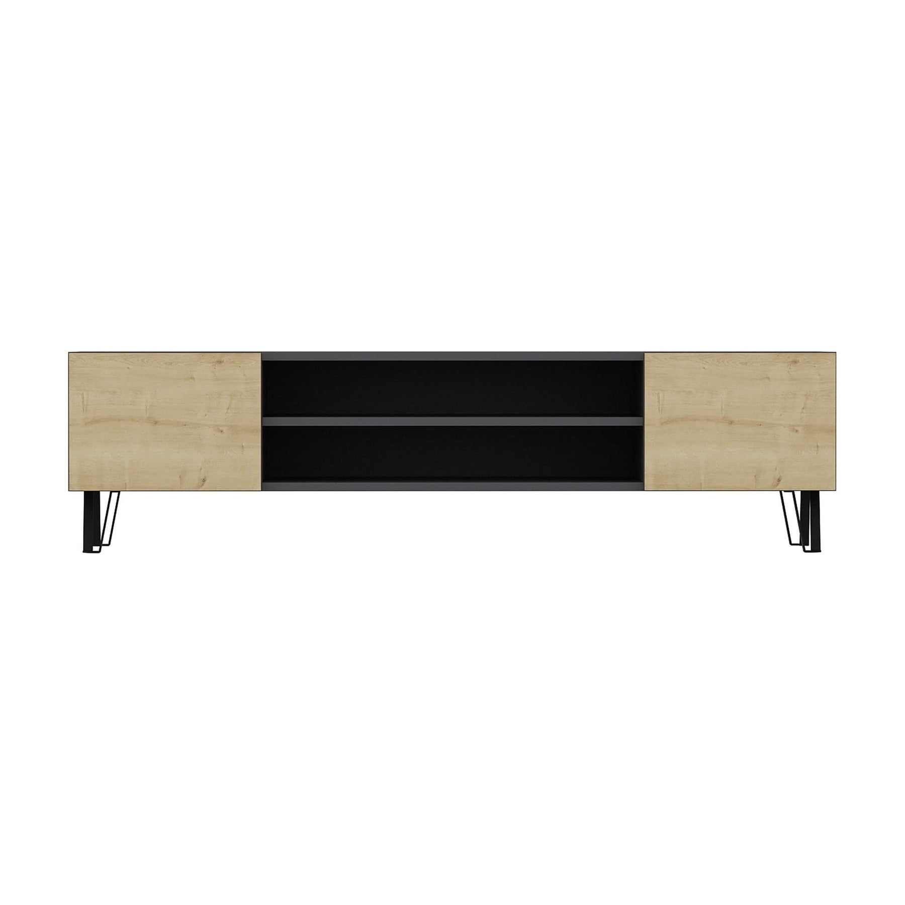 Comoda TV AMSTERDAM OCN-34162, gri/stejar