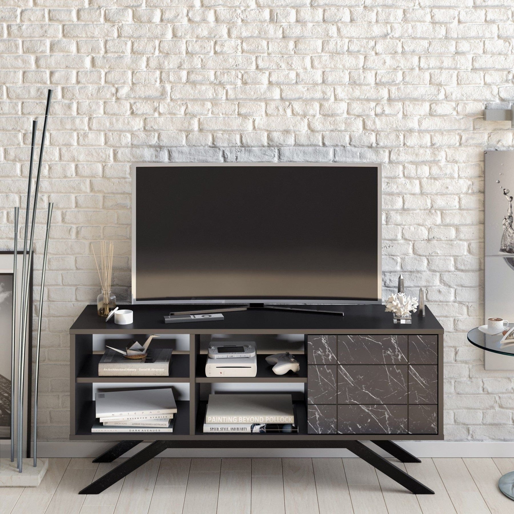 Comoda TV AMSTERDAM OCN-34173, negru