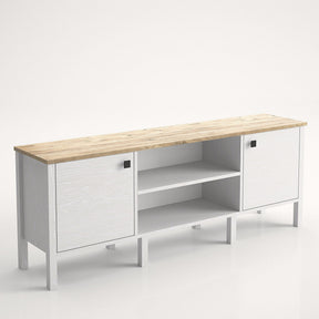 Comoda TV AMSTERDAM OCN-34183, stejar/alb
