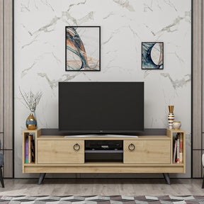 Comoda TV AMSTERDAM OCN-34198, stejar/gri antracit