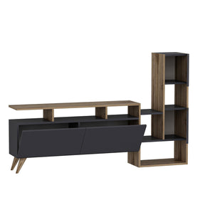 Comoda TV AMSTERDAM OCN-34201, gri antracit/nuc