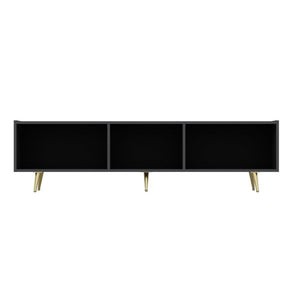 Comoda TV AMSTERDAM OCN-34271, gri/auriu