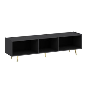Comoda TV AMSTERDAM OCN-34271, gri/auriu