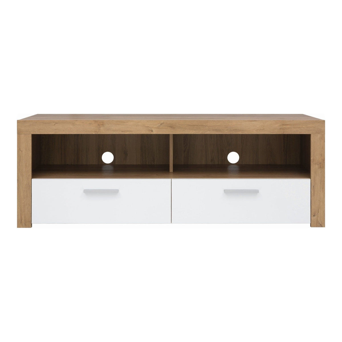 Comoda TV BERGEN OCN-29513, alb/stejar