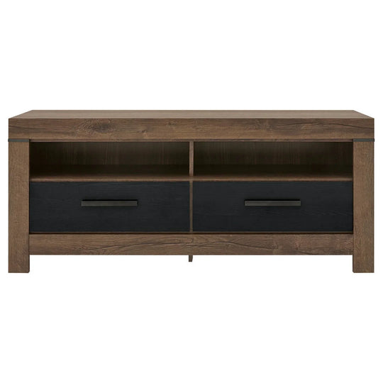 Comoda TV BERGEN OCN-29615, stejar/negru