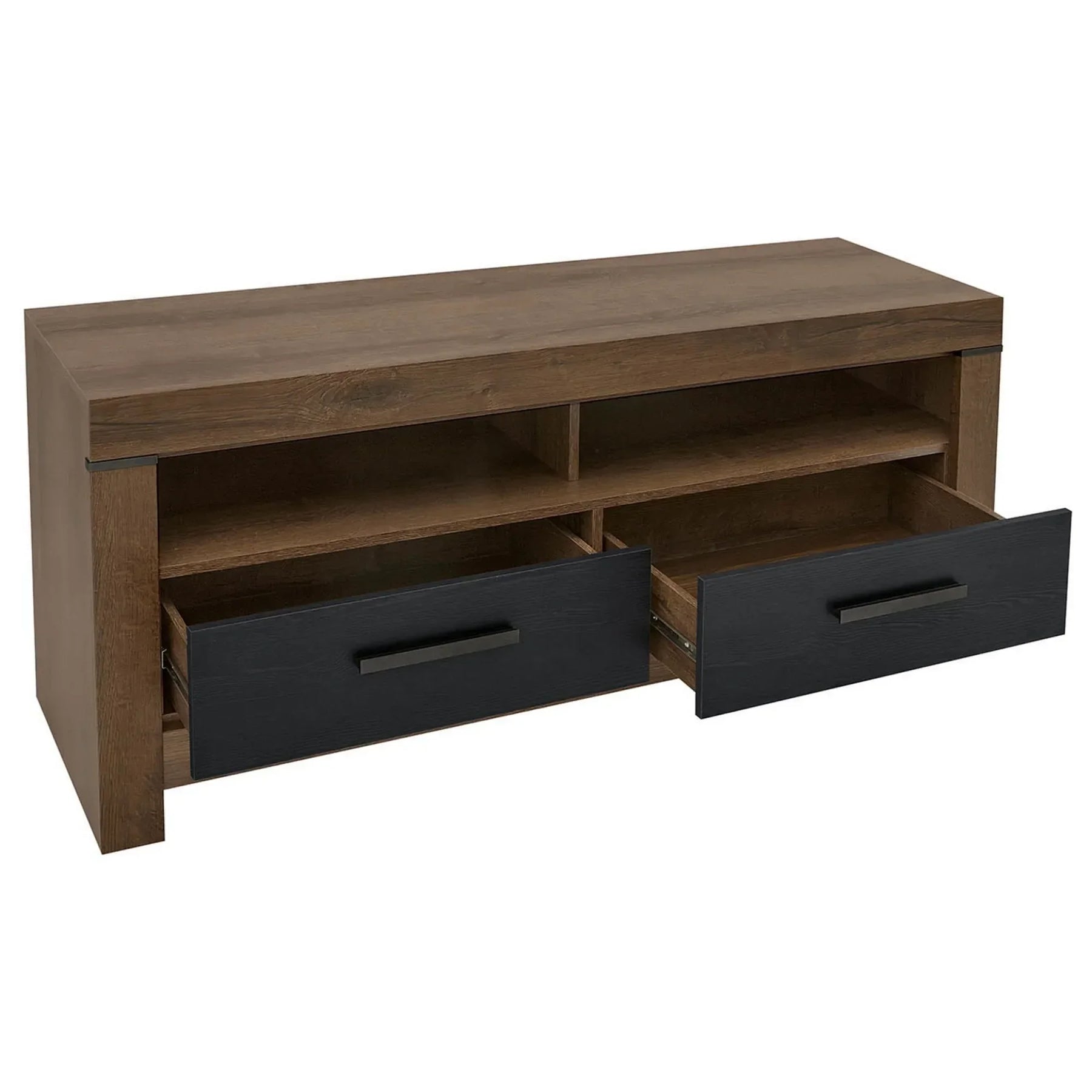 Comoda TV BERGEN OCN-29615, stejar/negru