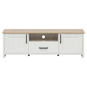 Comoda TV BERGEN OCN-29627, alb/stejar