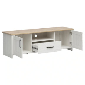 Comoda TV BERGEN OCN-29627, alb/stejar