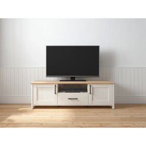 Comoda TV BERGEN OCN-29627, alb/stejar