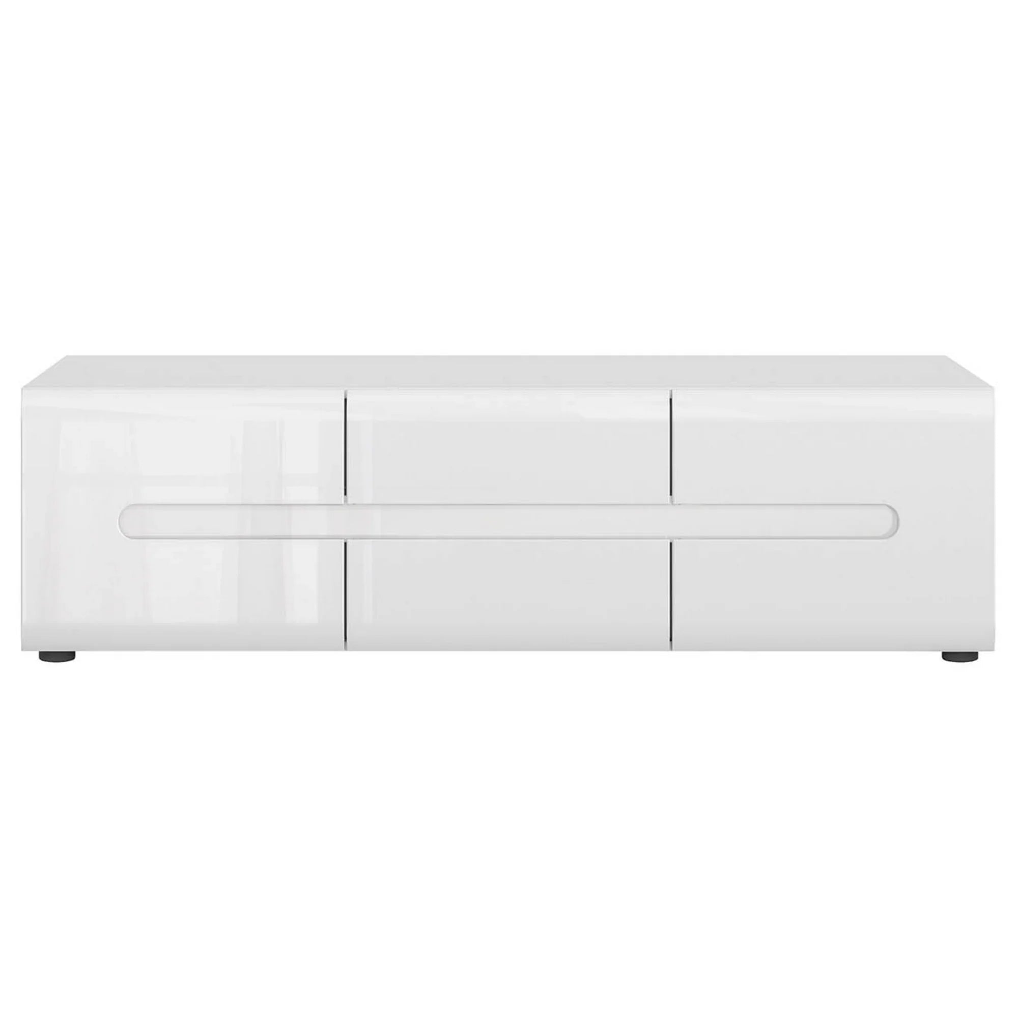 Comoda TV BERGEN OCN-29651, alb lucios