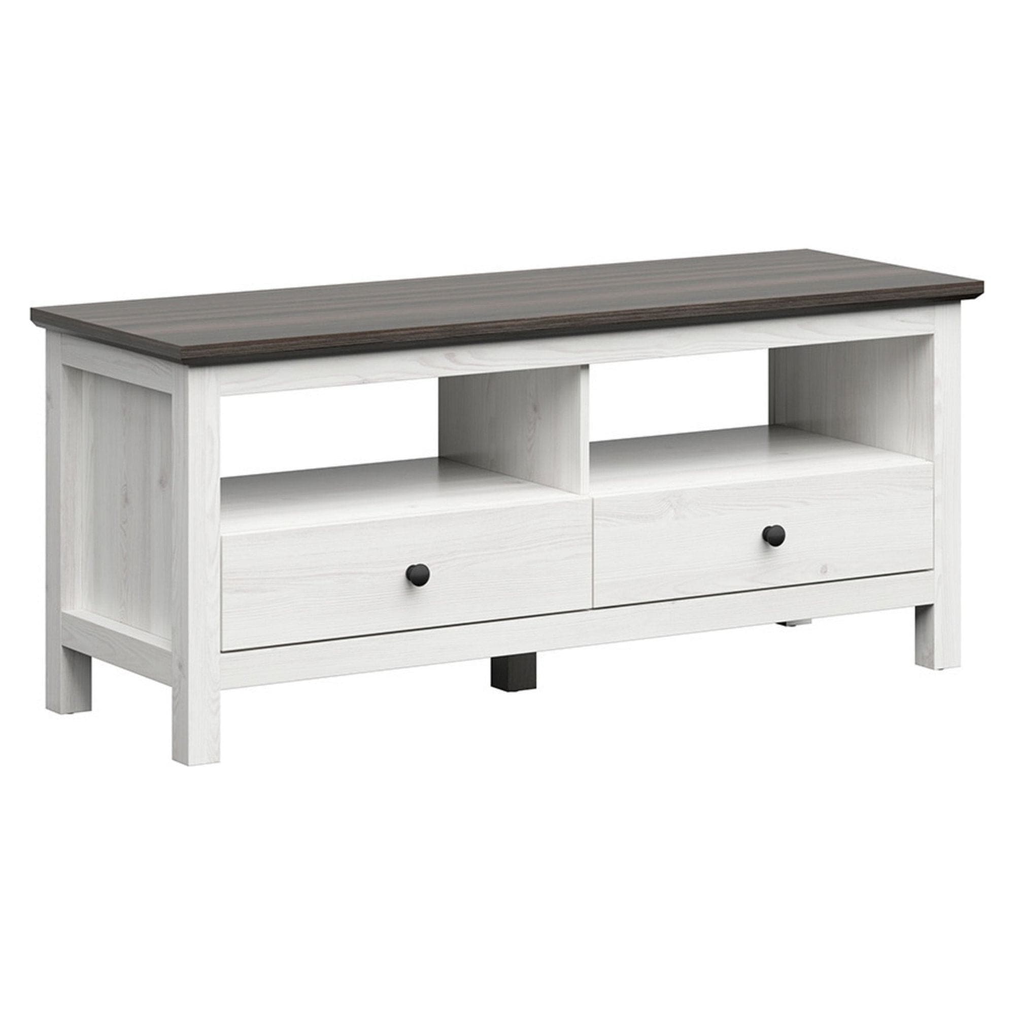 Comoda TV BERGEN OCN-29660, alb/pin larico