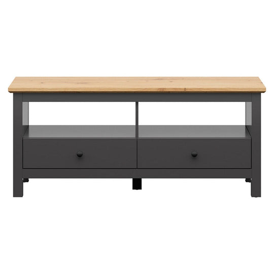 Comoda TV BERGEN OCN-29667, gri grafit/stejar artisan