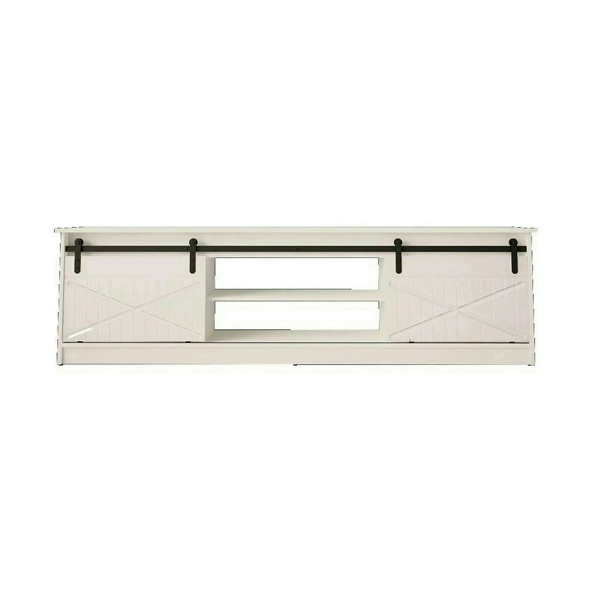 Comoda TV GRANERO, alb, PAL laminat, 200x35x57 cm