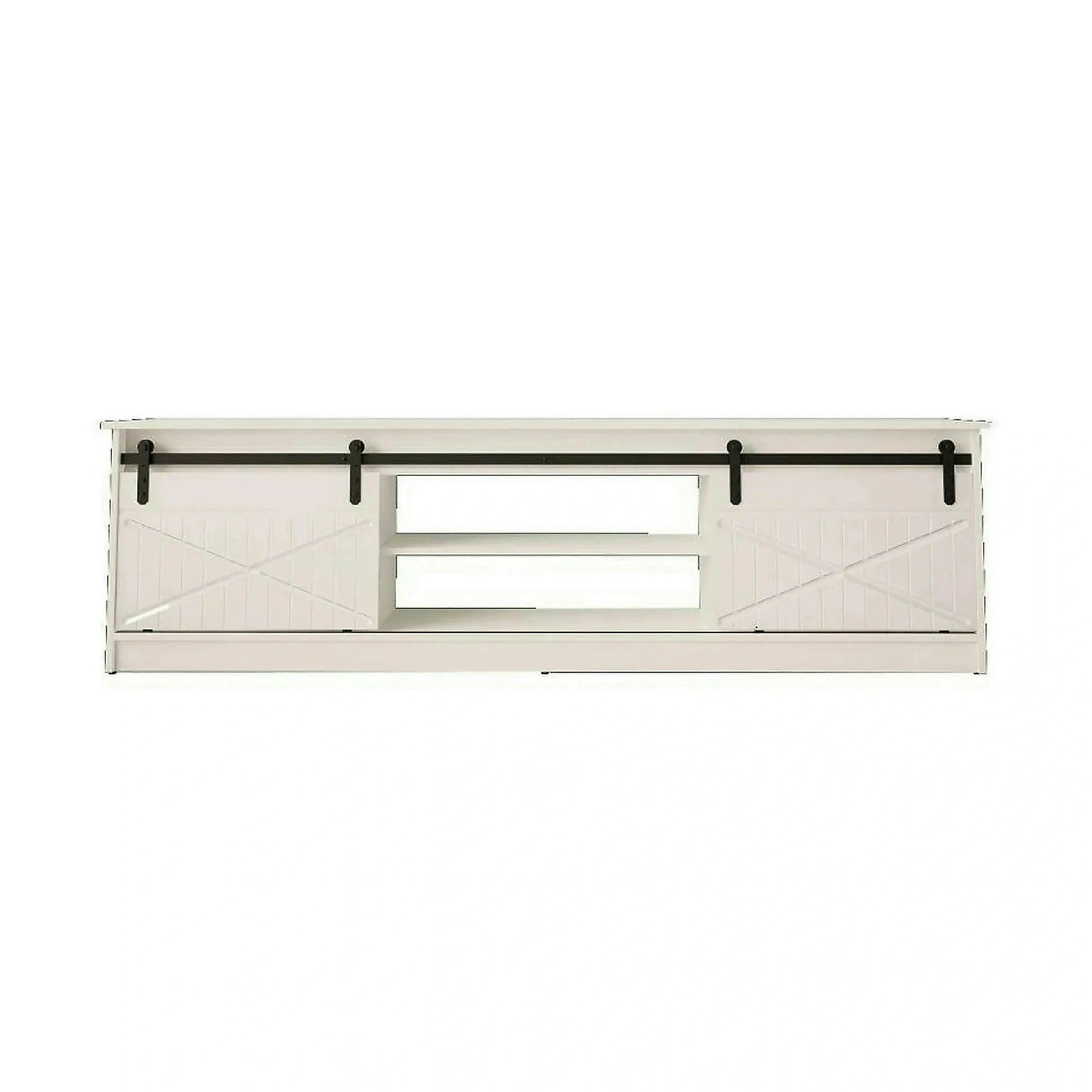 Comoda TV GRANERO, alb, PAL laminat, 200x35x57 cm