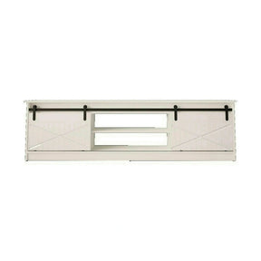 Comoda TV GRANERO, alb, PAL laminat, 200x35x57 cm