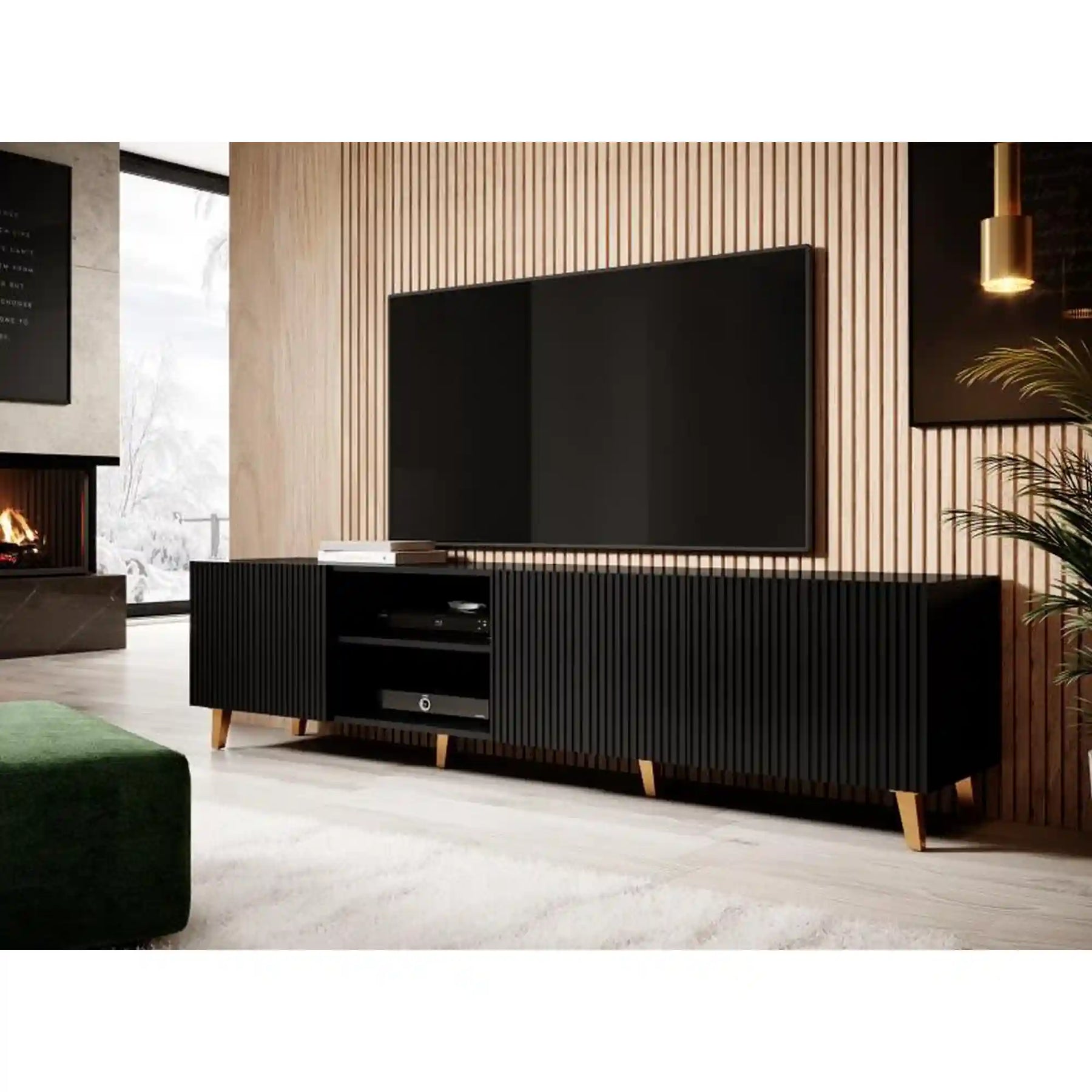 Comoda TV HOUSTON OCN-37958, negru
