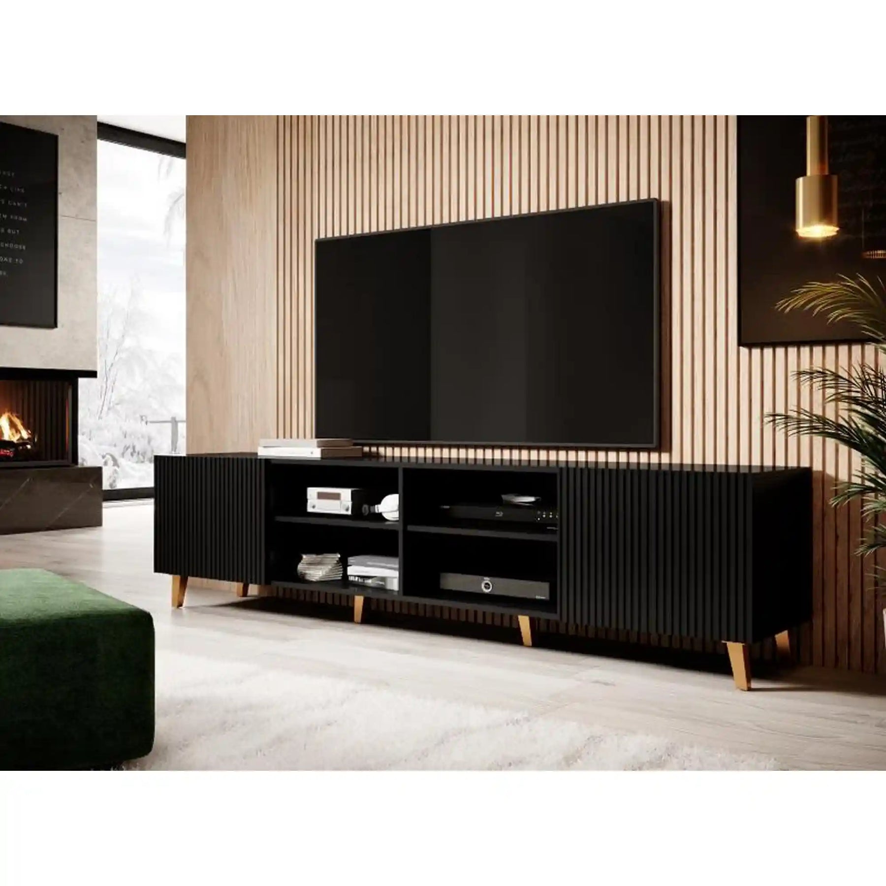 Comoda TV HOUSTON OCN-37958, negru