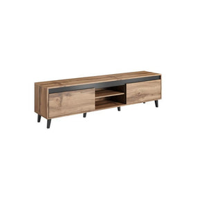 Comoda TV HOUSTON OCN-38005, stejar wotan/gri antracit