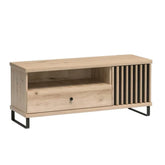 Comoda TV HOUSTON OCN-38009, stejar artisan/negru