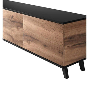 Comoda TV HOUSTON OCN-38010, stejar wotan/negru