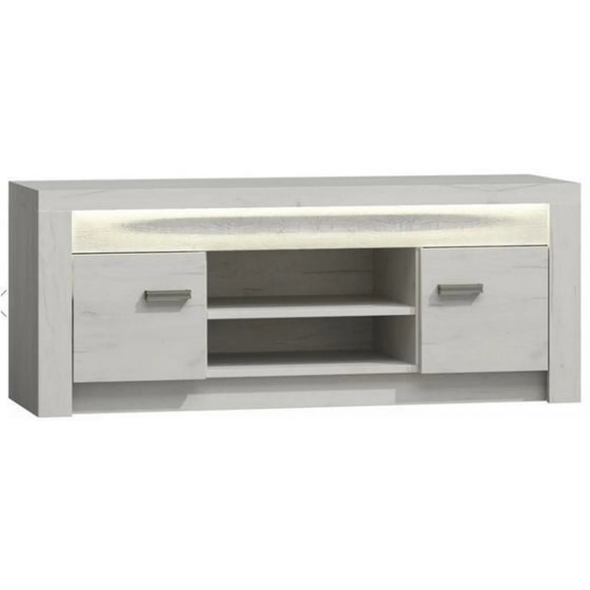 Comoda TV HOUSTON OCN-38018, stejar craft alb