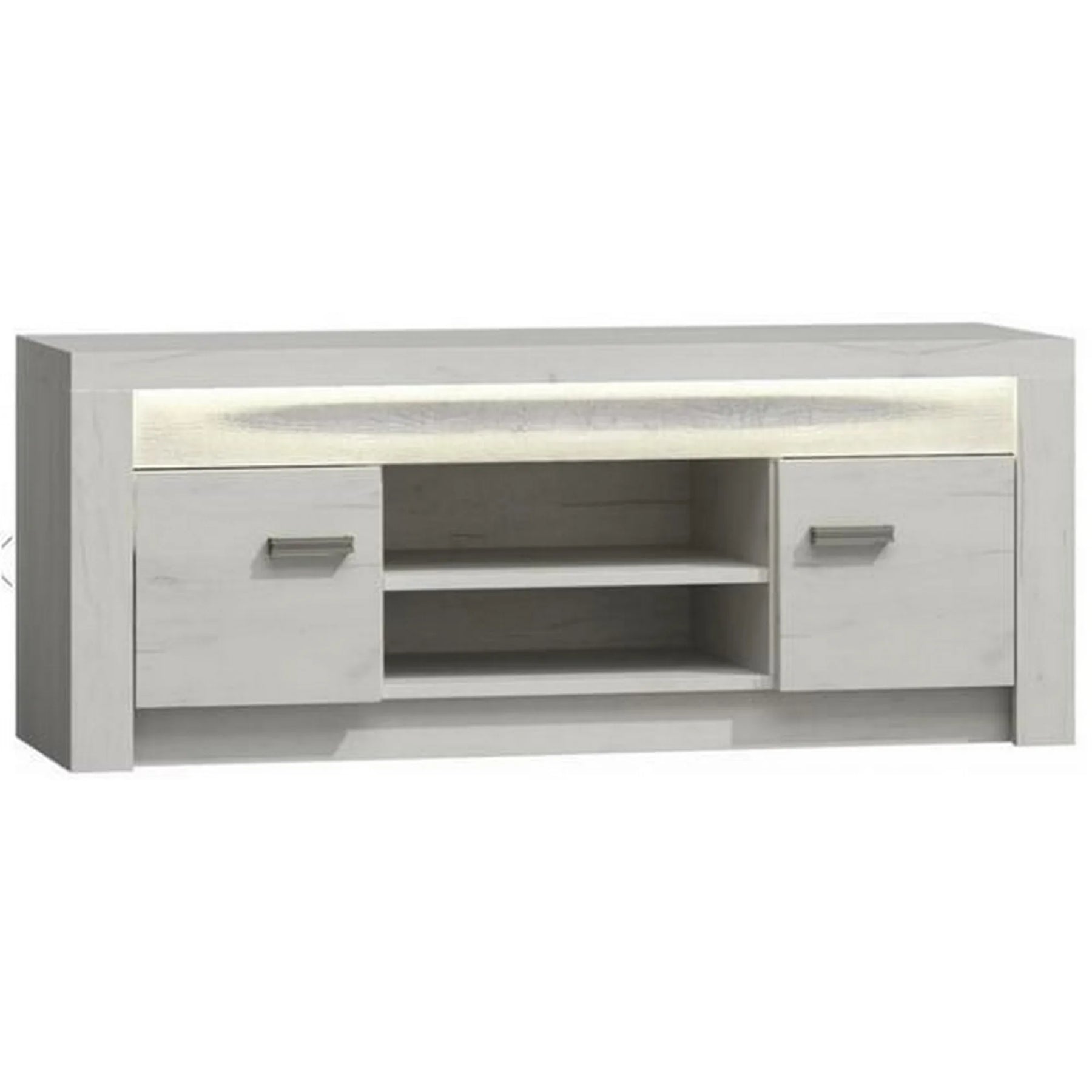 Comoda TV HOUSTON OCN-38018, stejar craft alb