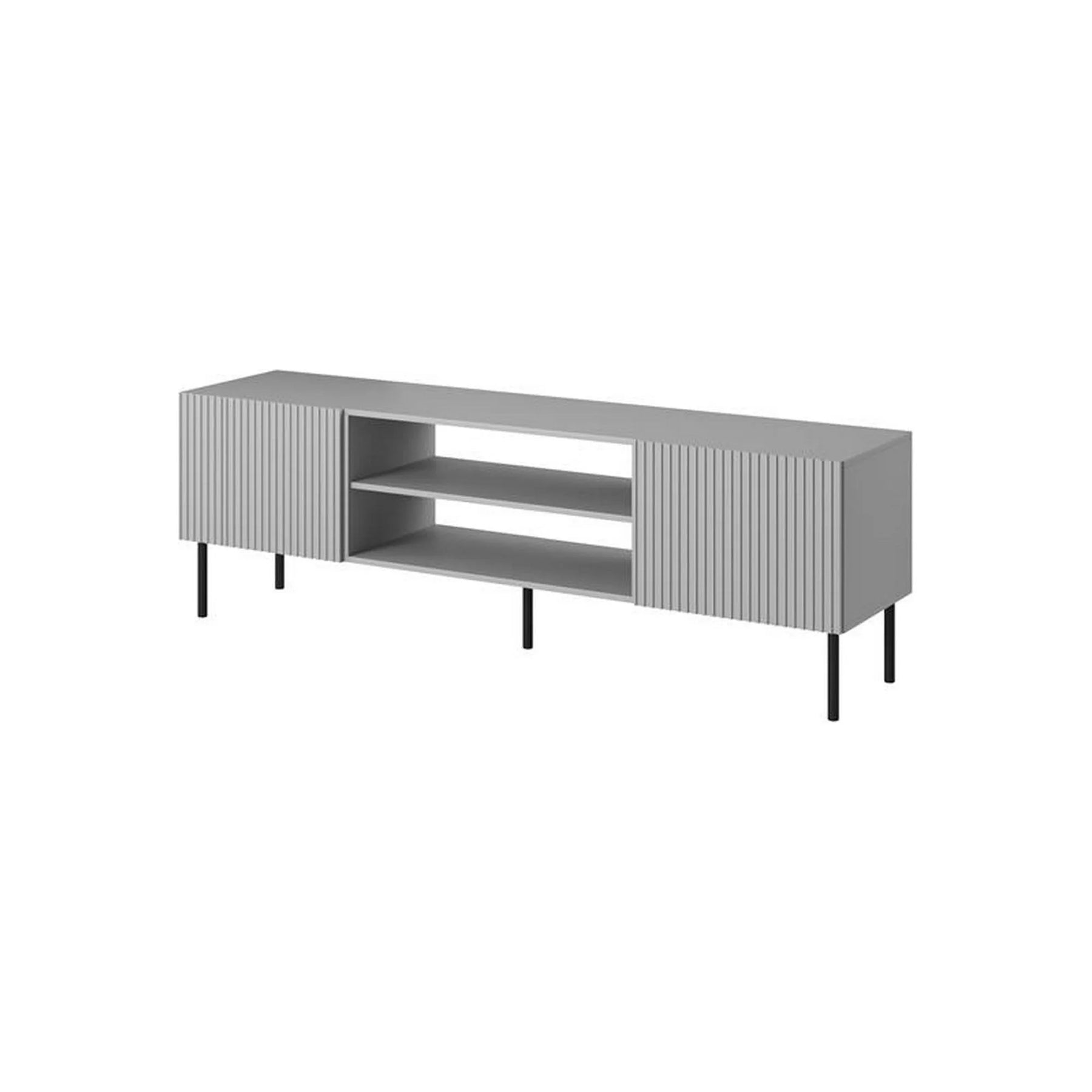 Comoda TV HOUSTON OCN-38022, gri mat/negru