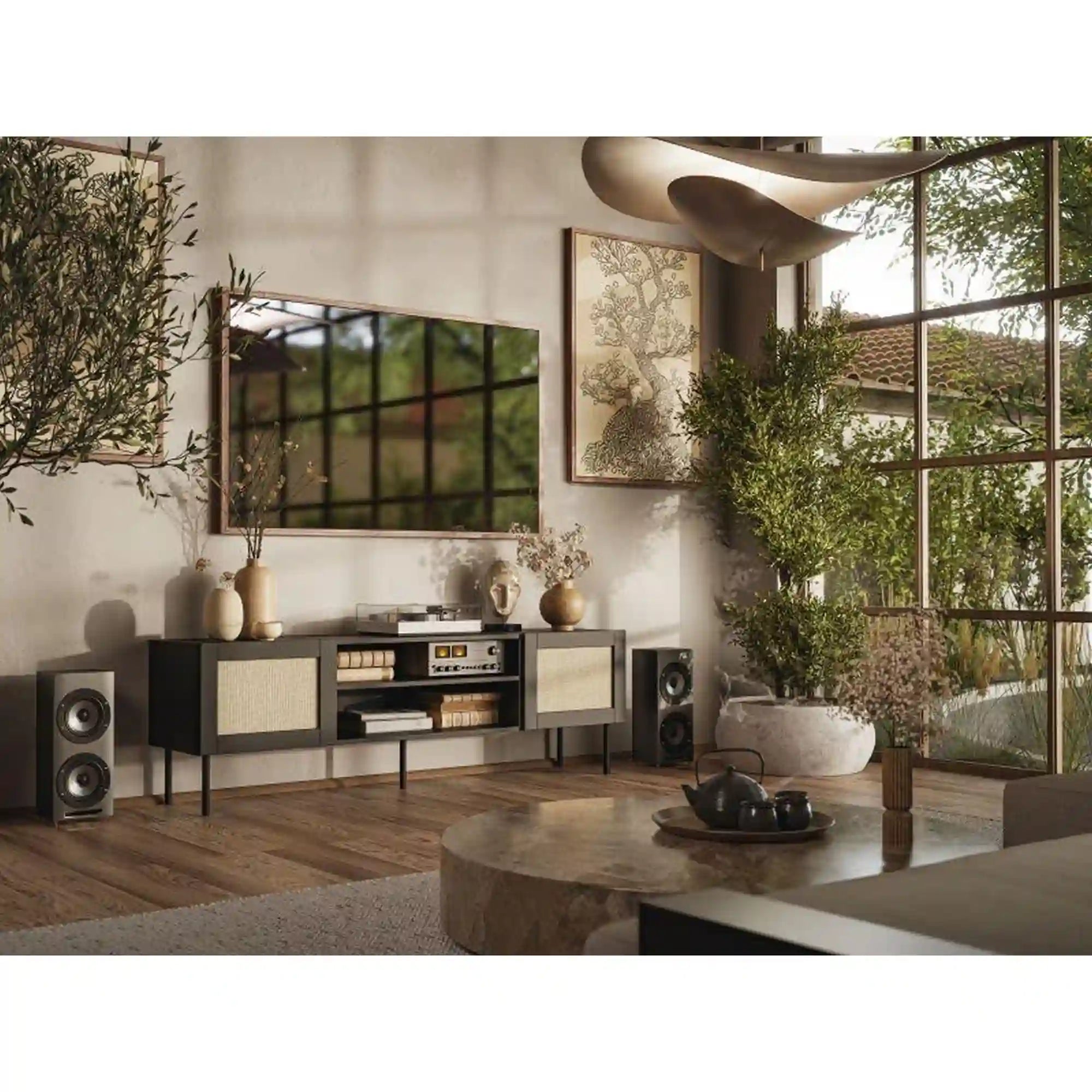 Comoda TV HOUSTON OCN-38032, negru